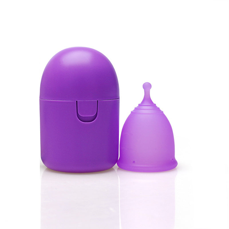 Reusable silicone menstrual cups