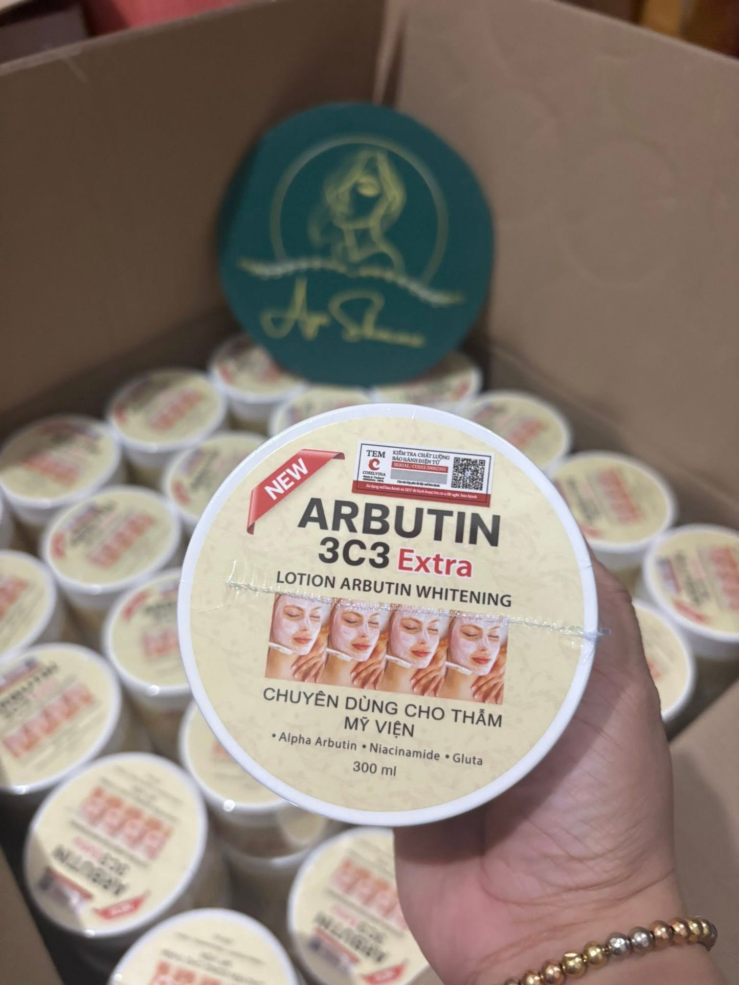Abutine 3c3 Whitening Body Cream 250g Body Care