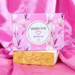 G21 Golden Dust Glass Skin Soap +Duo Kojic Papaya & Honey Oatmeal Soap Whitening Hydrating - Debsline.co  -