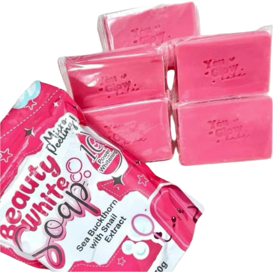 You Glow Babe Beauty White Soap 5pcs x 70g Sea Buckthorn with Snail Extract debsline.co