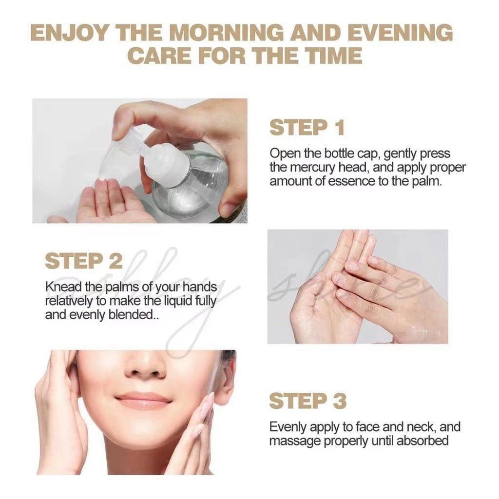 AS Ashley Niacinamide Pure Serum 2en1 Visage et Corps Éclaircissant et Hydratant Tous Types de Peaux 520ml