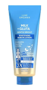 Luxe Organix Whitening Serum Lotion 350ml Whitening Hydrating Flawless Glow Intense Nourish Supple Firming Soothing Repairing Calming Brightening - Debsline.co -