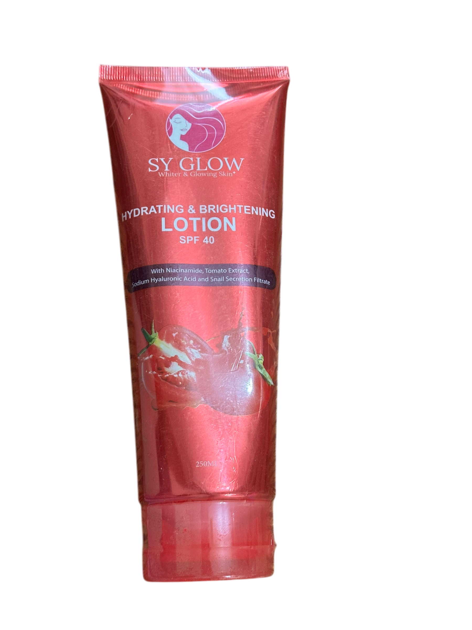 SY Glow Intense Whitening Lotion SPF 80| 200g 24K Gold SPF 75 250ml Tomato SPF40 250ml - Debsline.co -