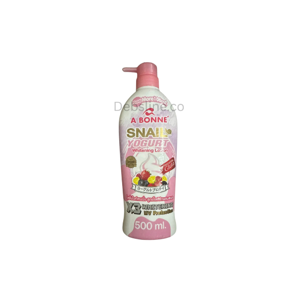 A Bonne 500ml Milk Body Lotion in 5 Variants Collagen Tomato Vit C Hokkaido Snail Yogurt