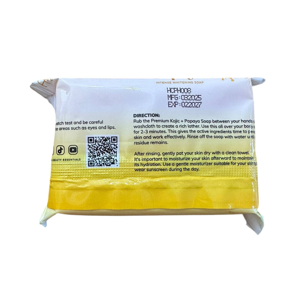 Her Choice PH Intensive Bleaching Bar Soap 120g or Kojic Papaya 120g