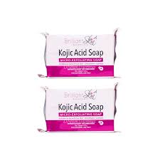 2x Brilliant Skin Kojic Soap Whitening - Debsline.co - Soap