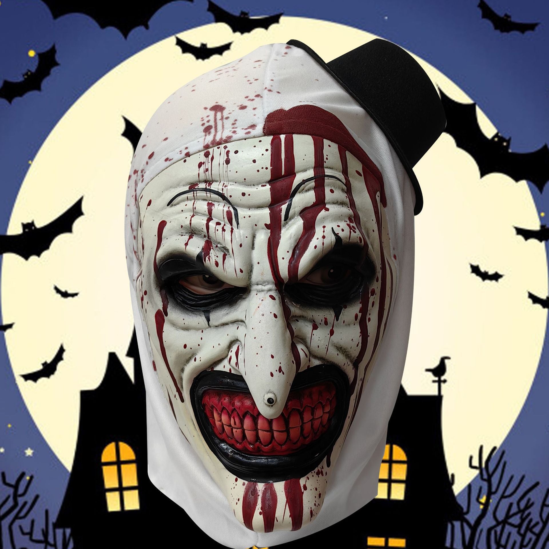 The Halloween costume of the Soulless Clown