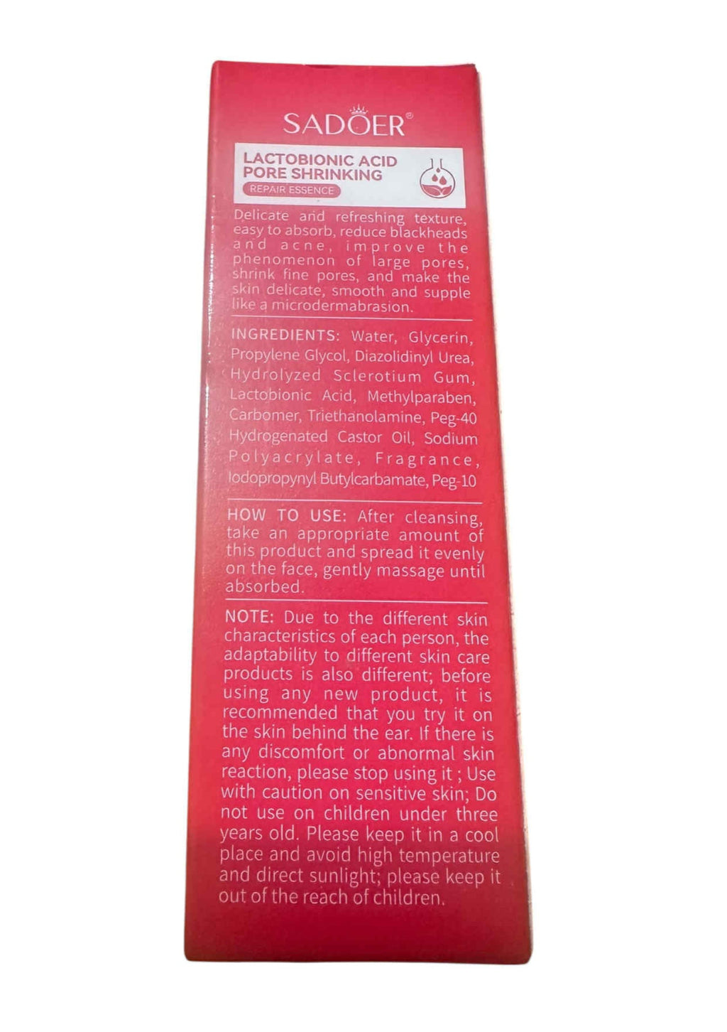 Sadoer Facial Moisturiser Serum 30ml