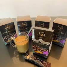 1 Slimming K Coffee Collagen / Kape Krema Decaf Coffee with Chai Seeds 10 sachets In A Box. - Debsline.co  -  
