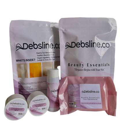Debsline.co Beauty Essentials Rejuvenating Facial Skincare Set 4n1