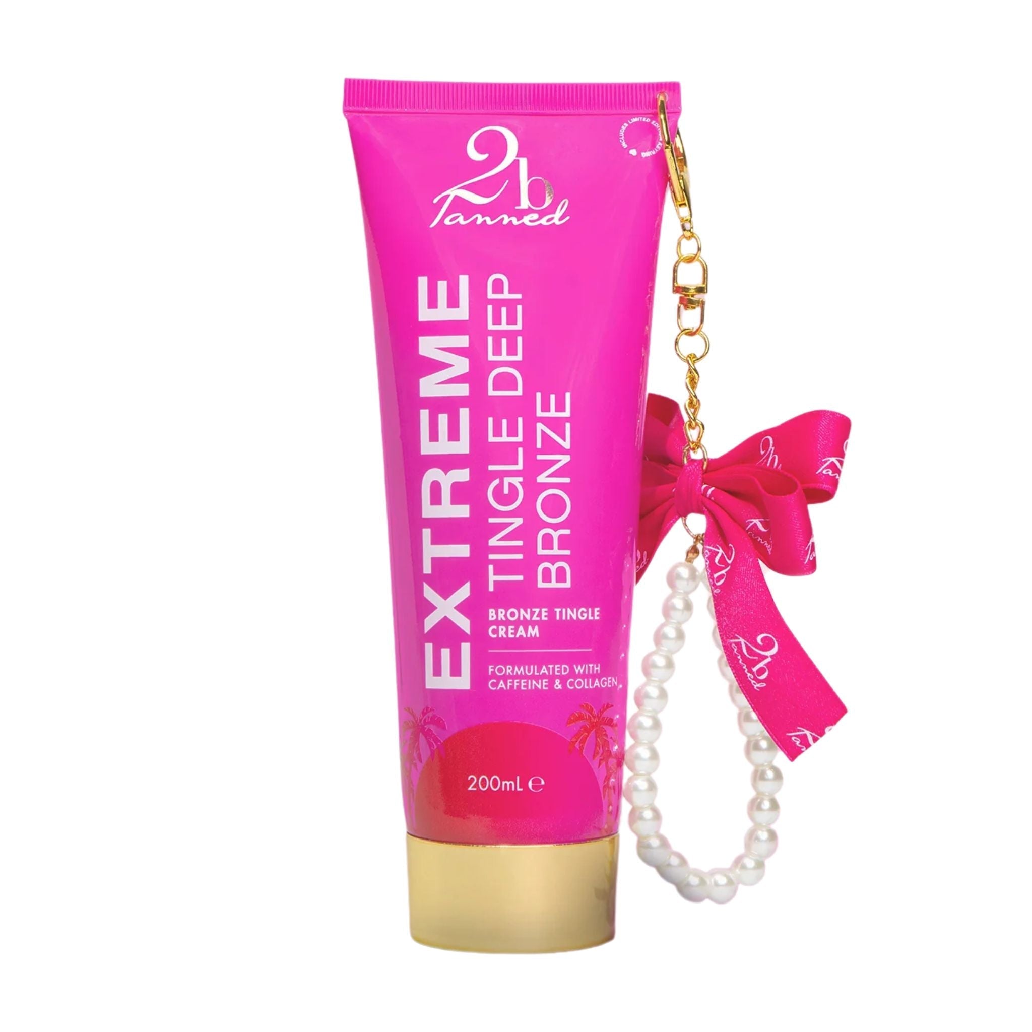 2bTanned Extreme Tingle Deep Bronze Cream - Charm & Glow Collection-0