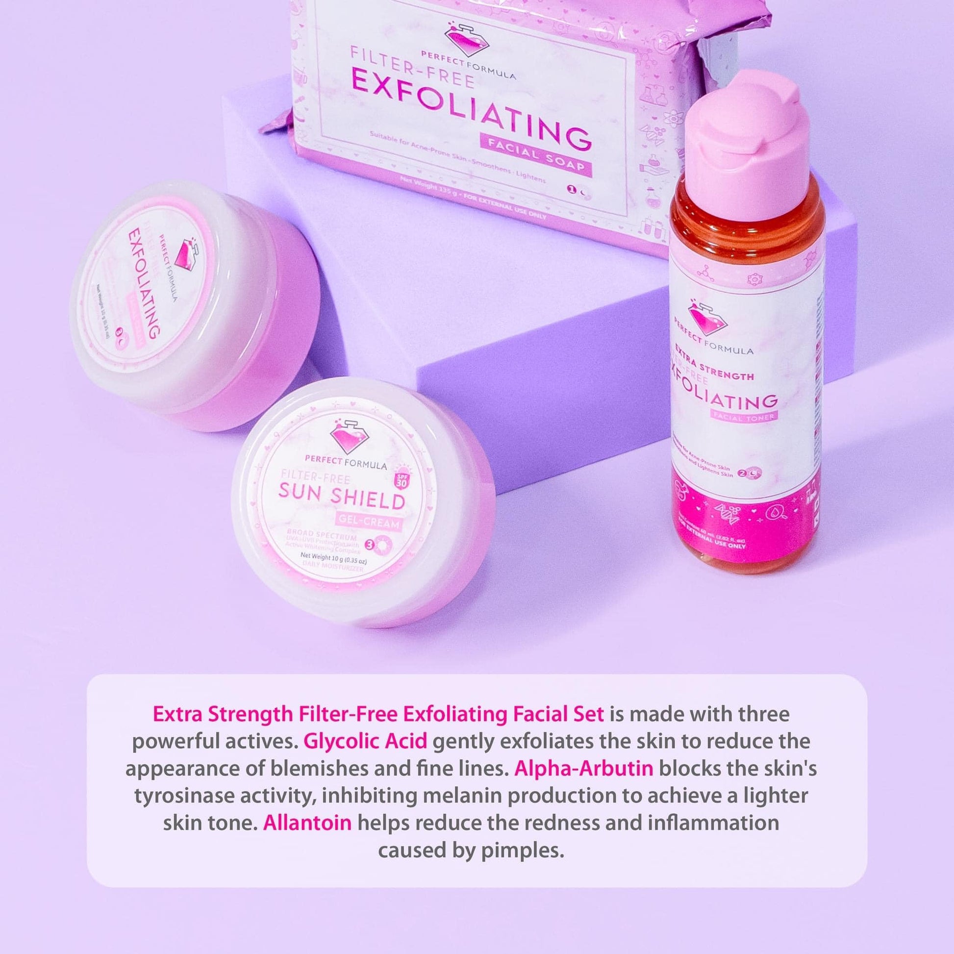 Brilliant Skin Essentials Extra Strength Filter Free Exfoliating Facial Set Skincare debsline.co