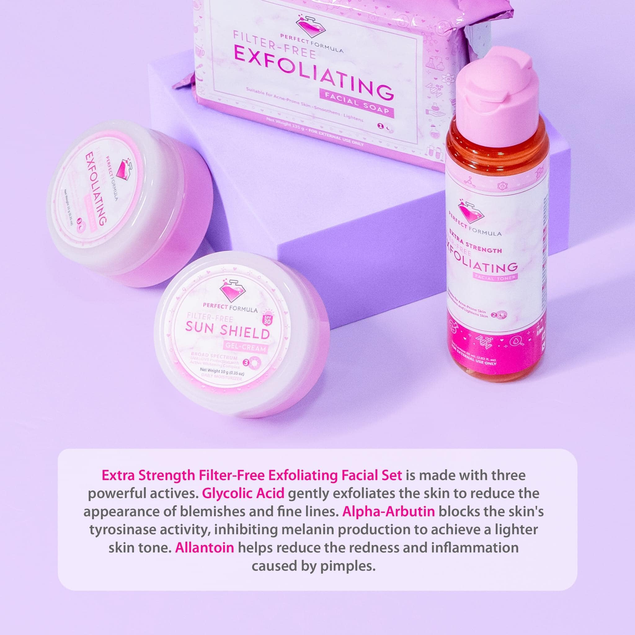 Brilliant Skin Essentials Extra Strength Filter Free Exfoliating Facial Set Skincare debsline.co