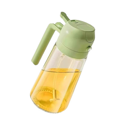 Dual-function Glass Oil Spray Bottle for Kitchen