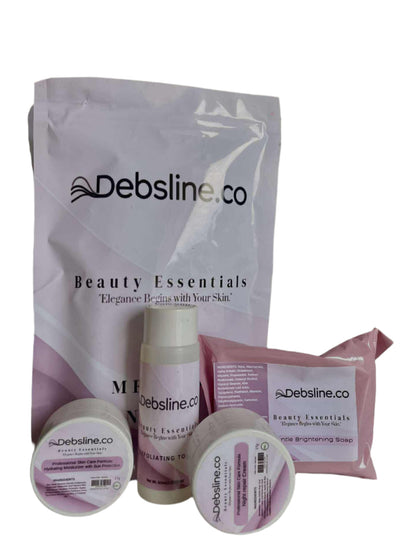 Debsline.co Beauty Essentials Melasma Facial Skincare Set 4n1