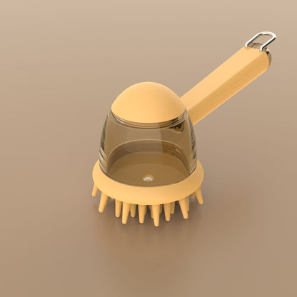 Silicone Pet Bath and Massage Brush