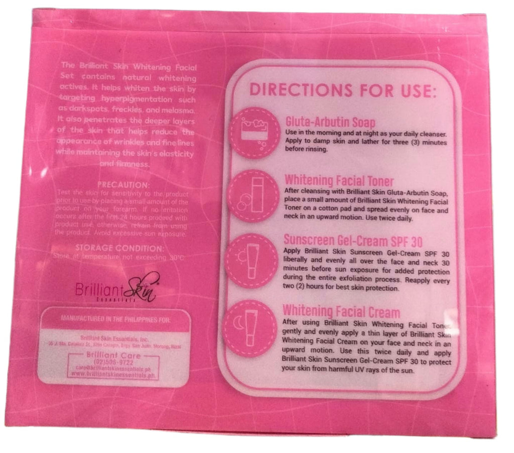 Brilliant Skin Essentials Whitening Set Brilliant Skin Essentials Whitening Facial Set facial care set debsline.co
