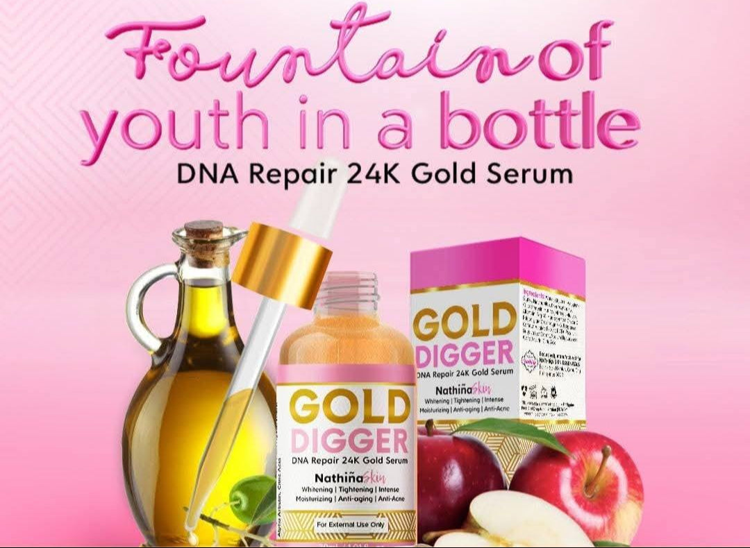 Nathina Skin Gold Digger 24K Gold Serum 30ml