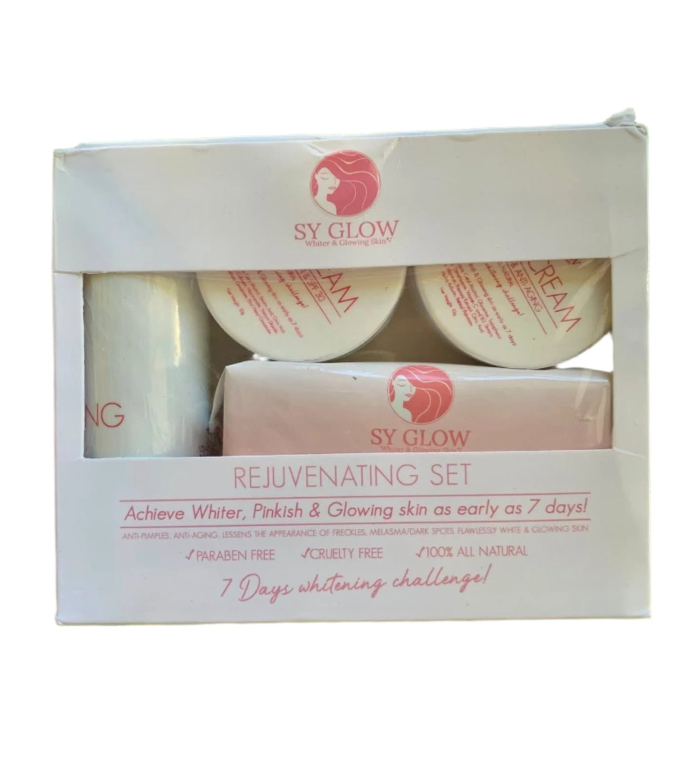 Sy Glow Rejuvenating Set 4n1 Facial Skincare Set-Debsline.co