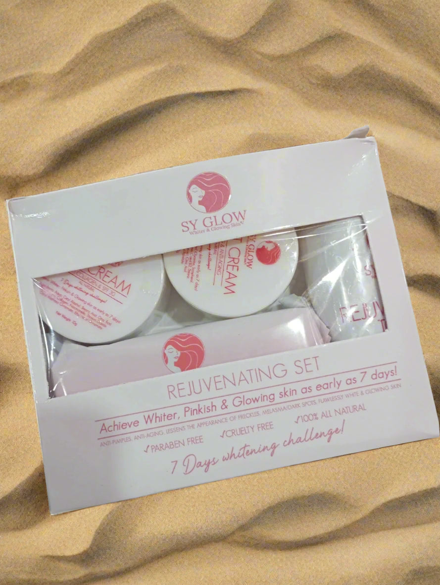 Sy Glow Rejuvenating Set 4n1 Facial Skincare Set-Debsline.co