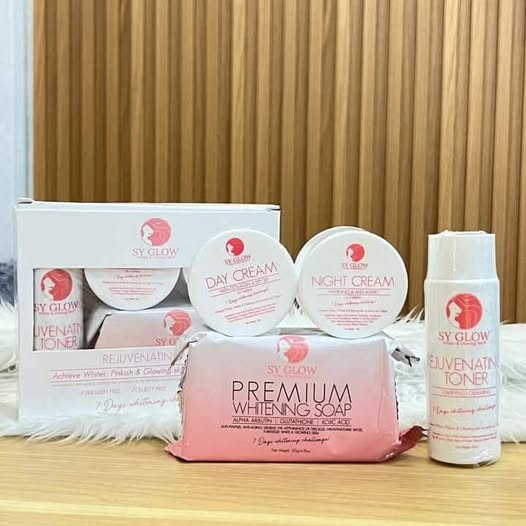 Sy Glow Rejuvenating Set 4n1 Facial Skincare Set-Debsline.co