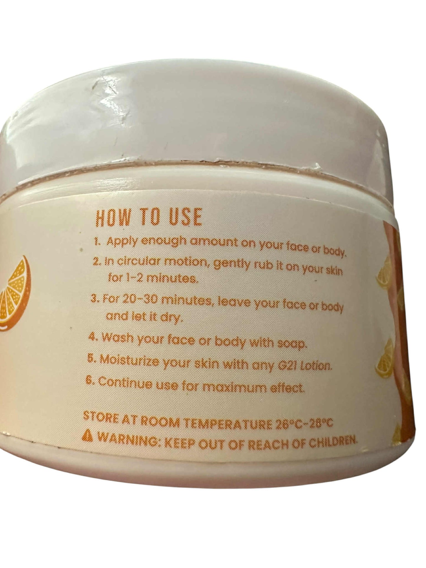 G21 Pure Kojic Bleaching Scrub Body Care Skin Repair 300g