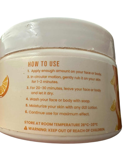 G21 Pure Kojic Bleaching Scrub Body Care Skin Repair 300g