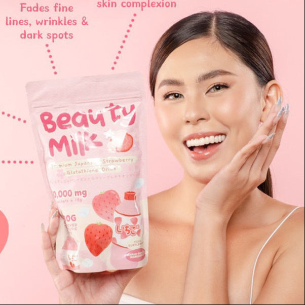 Strawberry Cantaloupe Lychee Beauty Milk Powder