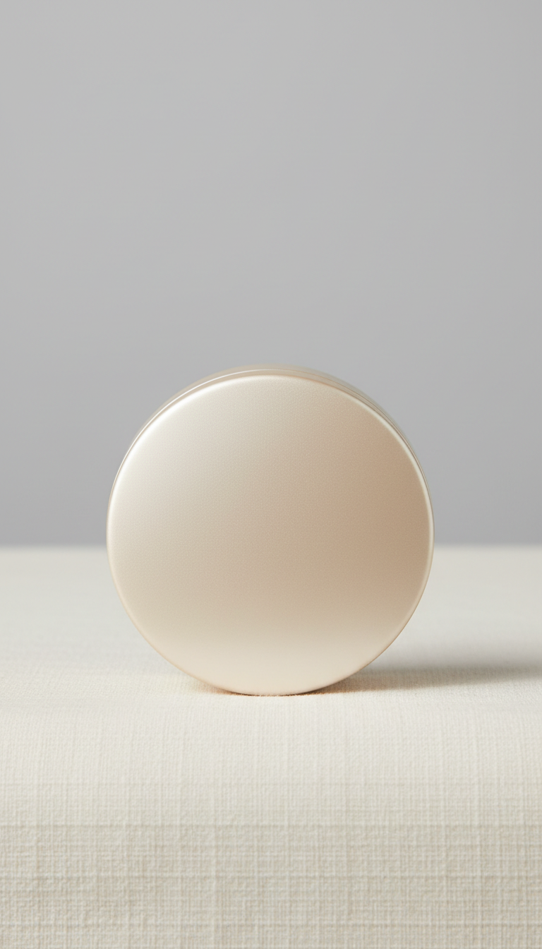 Satin-finish cushion foundation compact