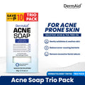Dermaid Clarifying Soap 60gx3 Gentle for Sensitive Skin