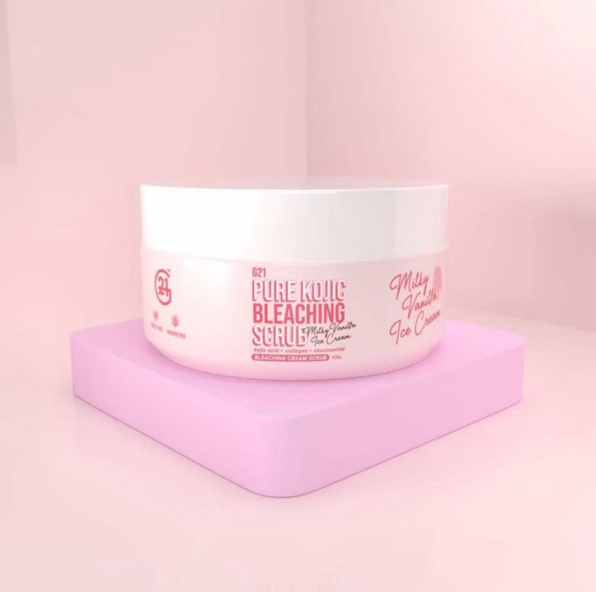 G21 Pure Kojic Bleaching Scrub Body Care Skin Repair 300g