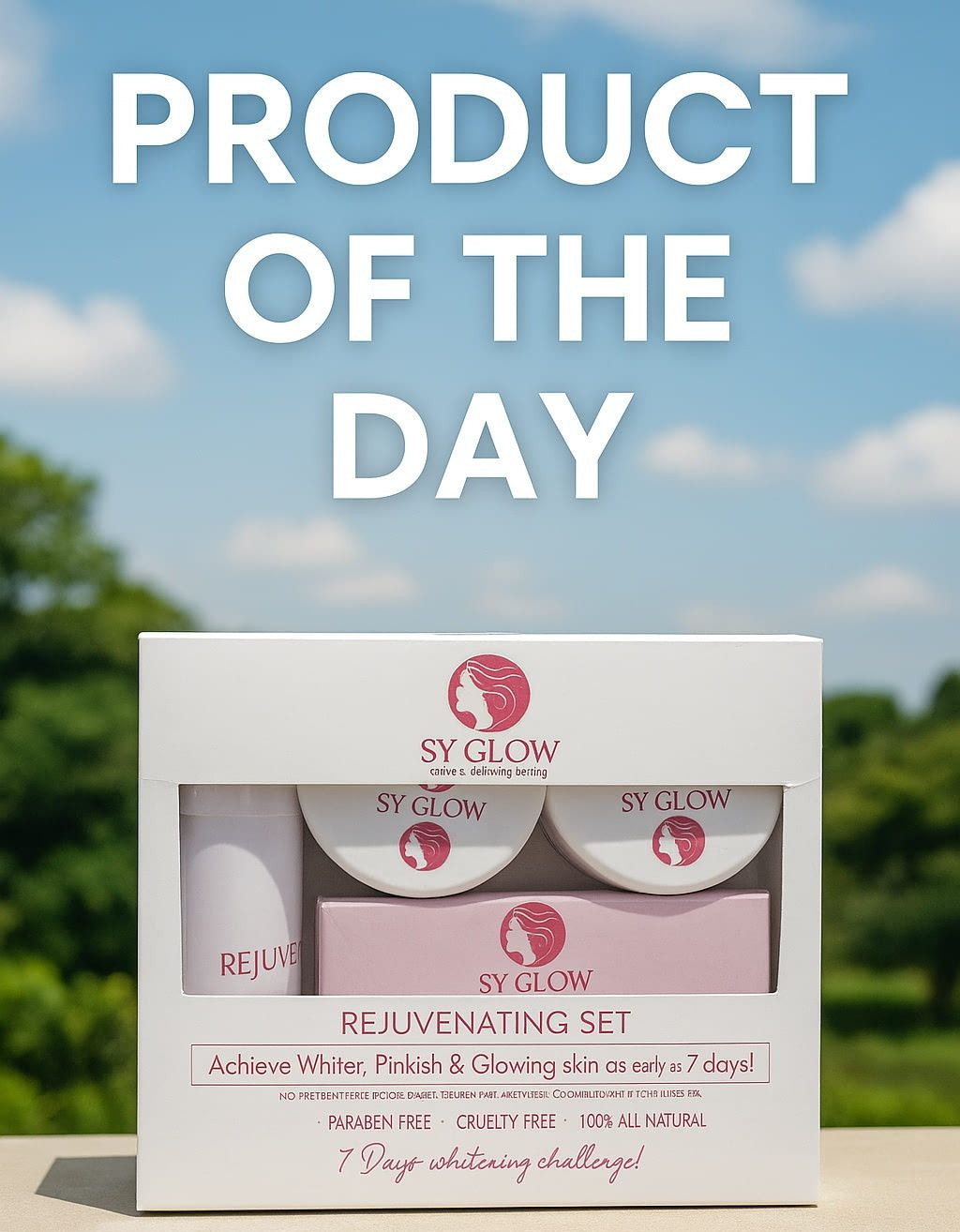 Sy Glow Rejuvenating Set 4n1 Facial Skincare Set-Debsline.co