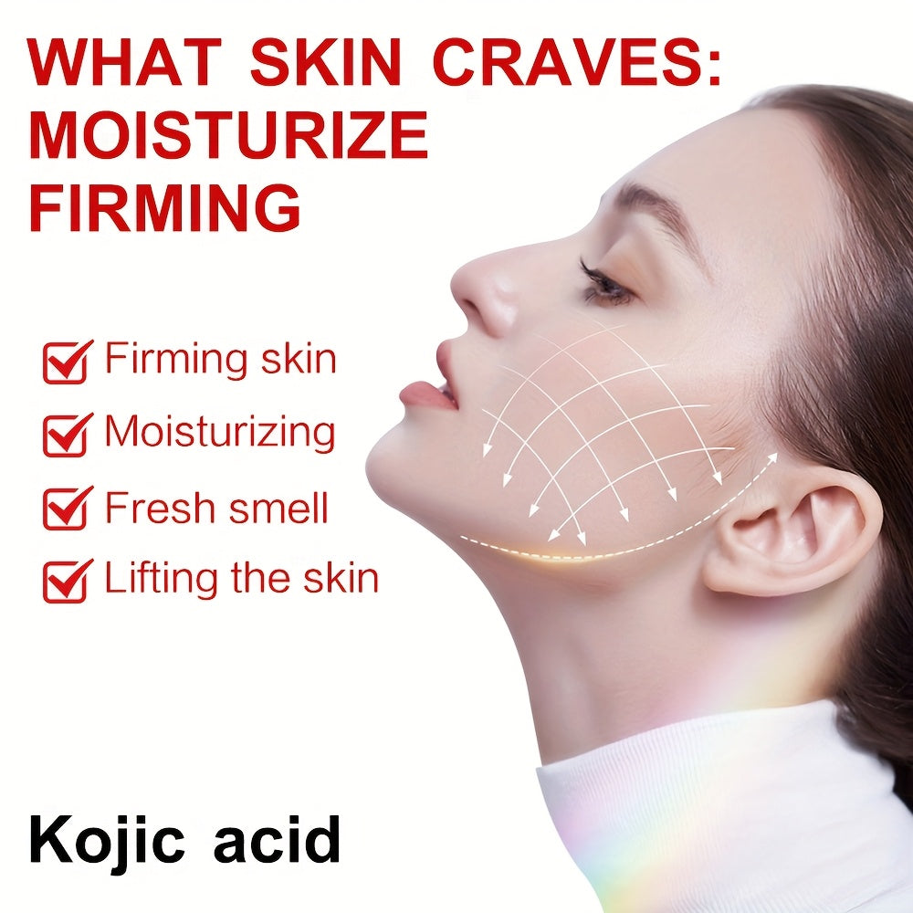 Quercetin & Kojic Acid Facial Skincare Set - Brightening Cream & Serum Duo