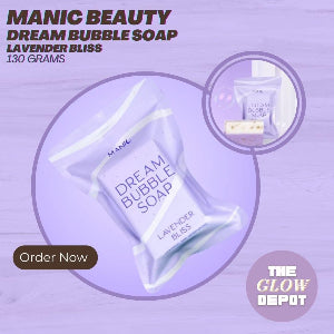 Manic Dream Bubble Soap Lavender Bliss Lightens and Moisturises Skin 130g - Body Care - Comfort soap Cleansing Moisturizing debsline.co