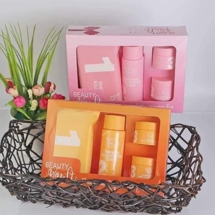 Beauty Vault Glass Skin Essentials Premium Rejuvenating Set - Moisturizing Anti-Aging Acne Care Kit with Niacinamide & Salicylic Acid 250ml