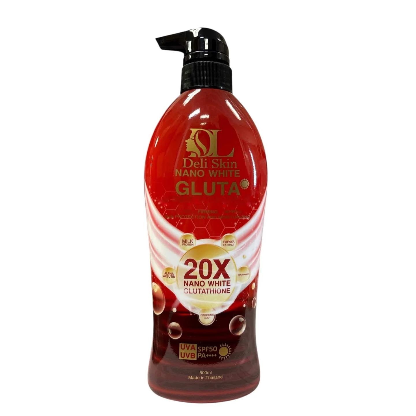 Deli Skin Nano White Gluta Intensive Whitening Lotion – 500ml