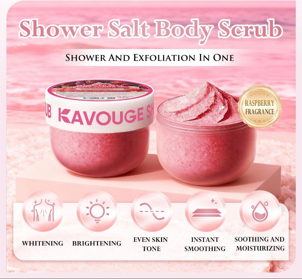 Kavouge Shower Salt Body Scrub 300g