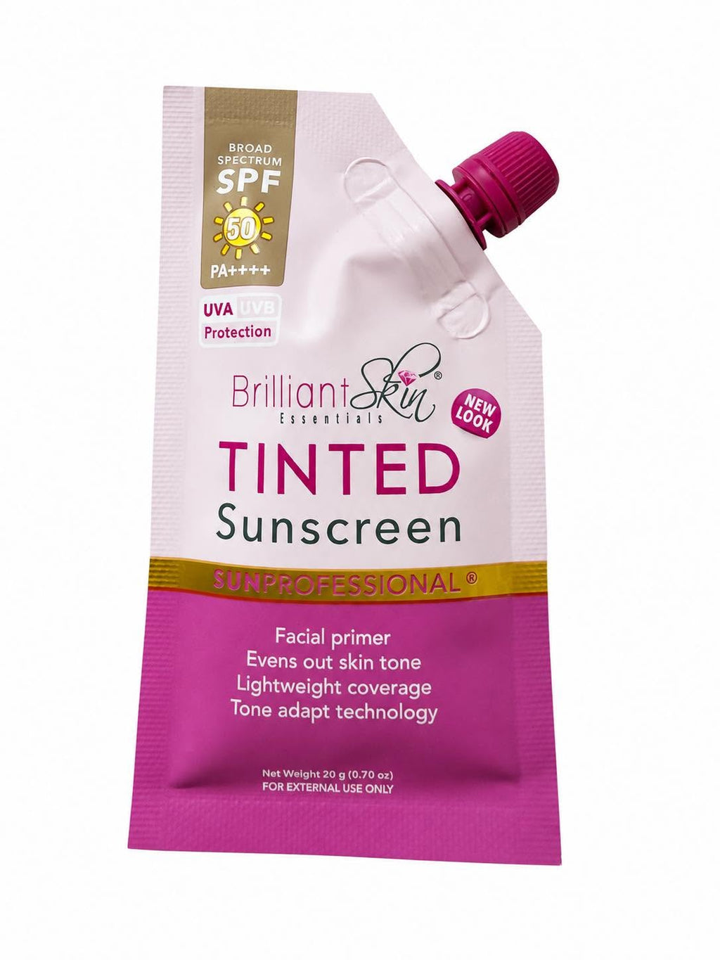 2X Brilliant Skin Essentials getönter Sonnenschutz 20G Leicht
