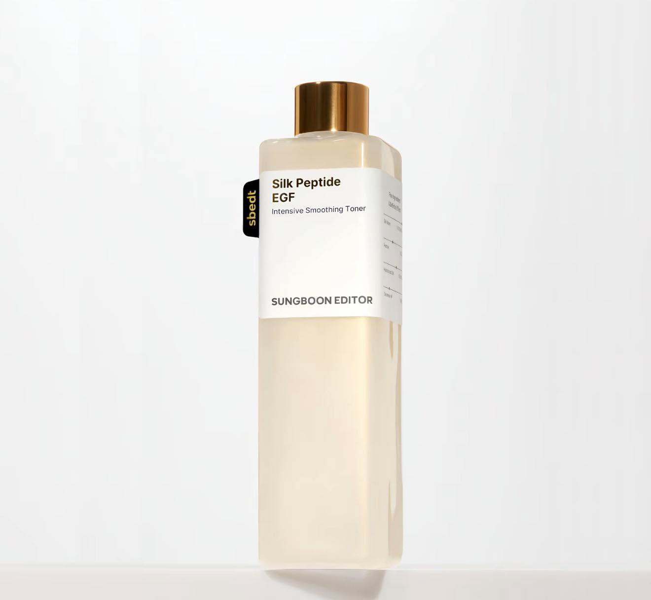 SUNGBOON EDITOR Silk Peptide EGF Intensive Smoothing Toner