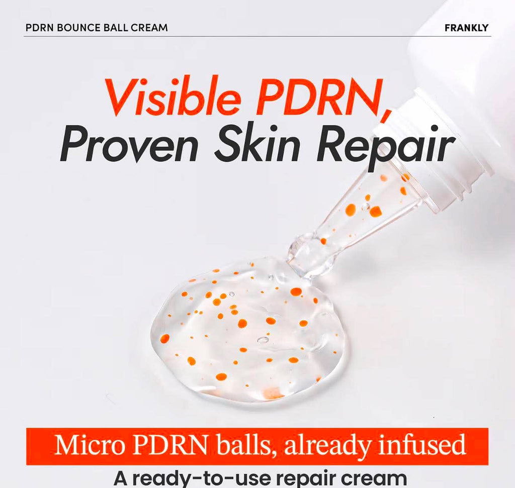FRANKLY PDRN Bounce Ball Serum &amp; Cream – Salmon PDRN Skincare