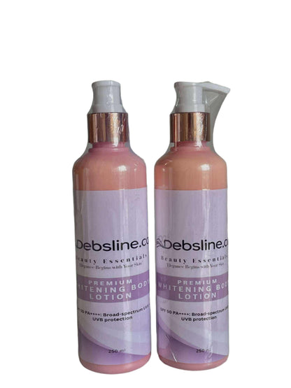 Debsline.co Premium Whitening Body Lotion SPF50 250ml