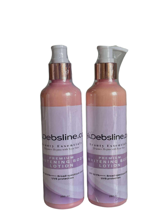 Debsline.co Premium Whitening Body Lotion SPF50 250ml
