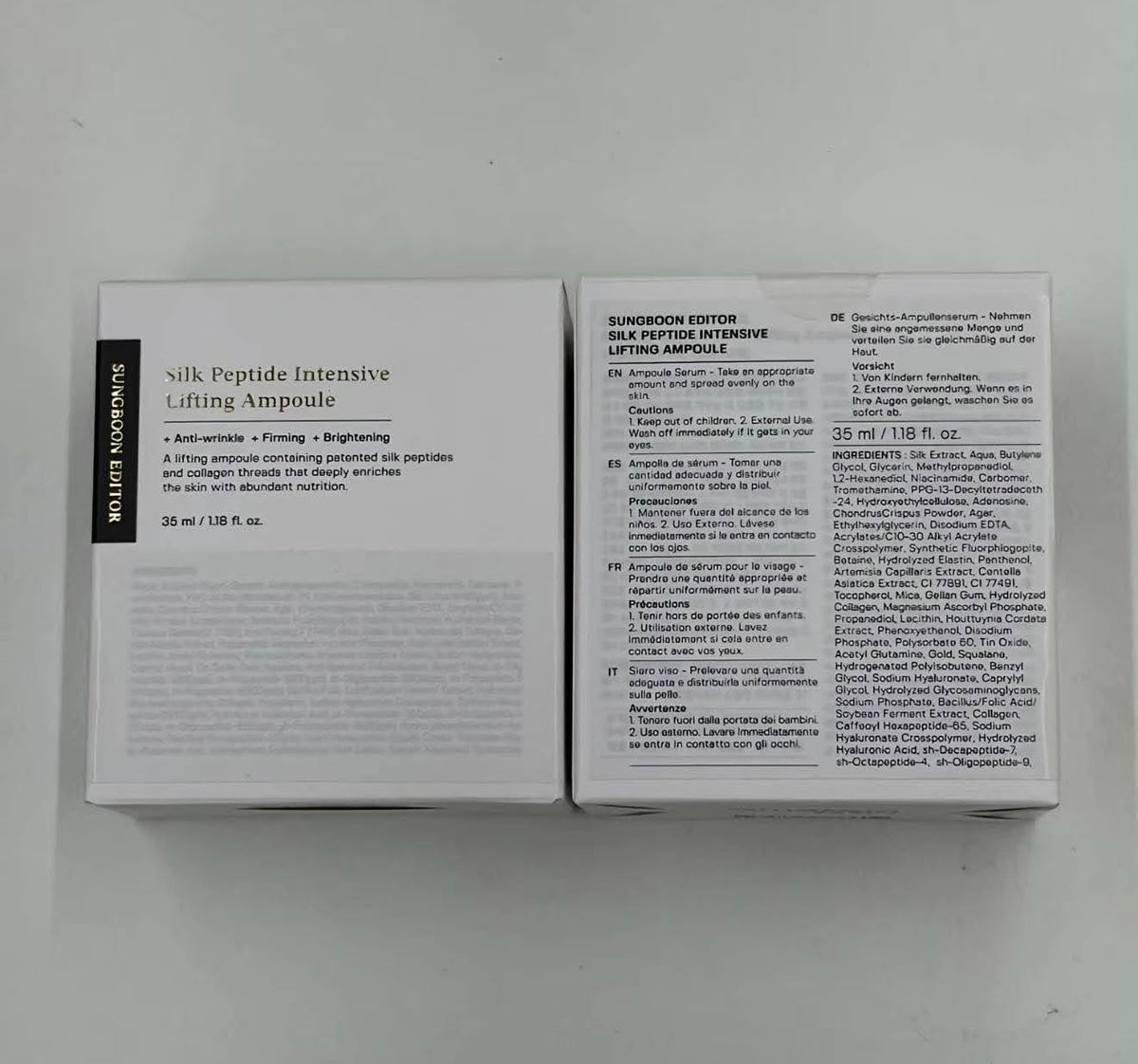 Sungboon Editor Silk Peptide Intensive Lifting Ampoule 35ml