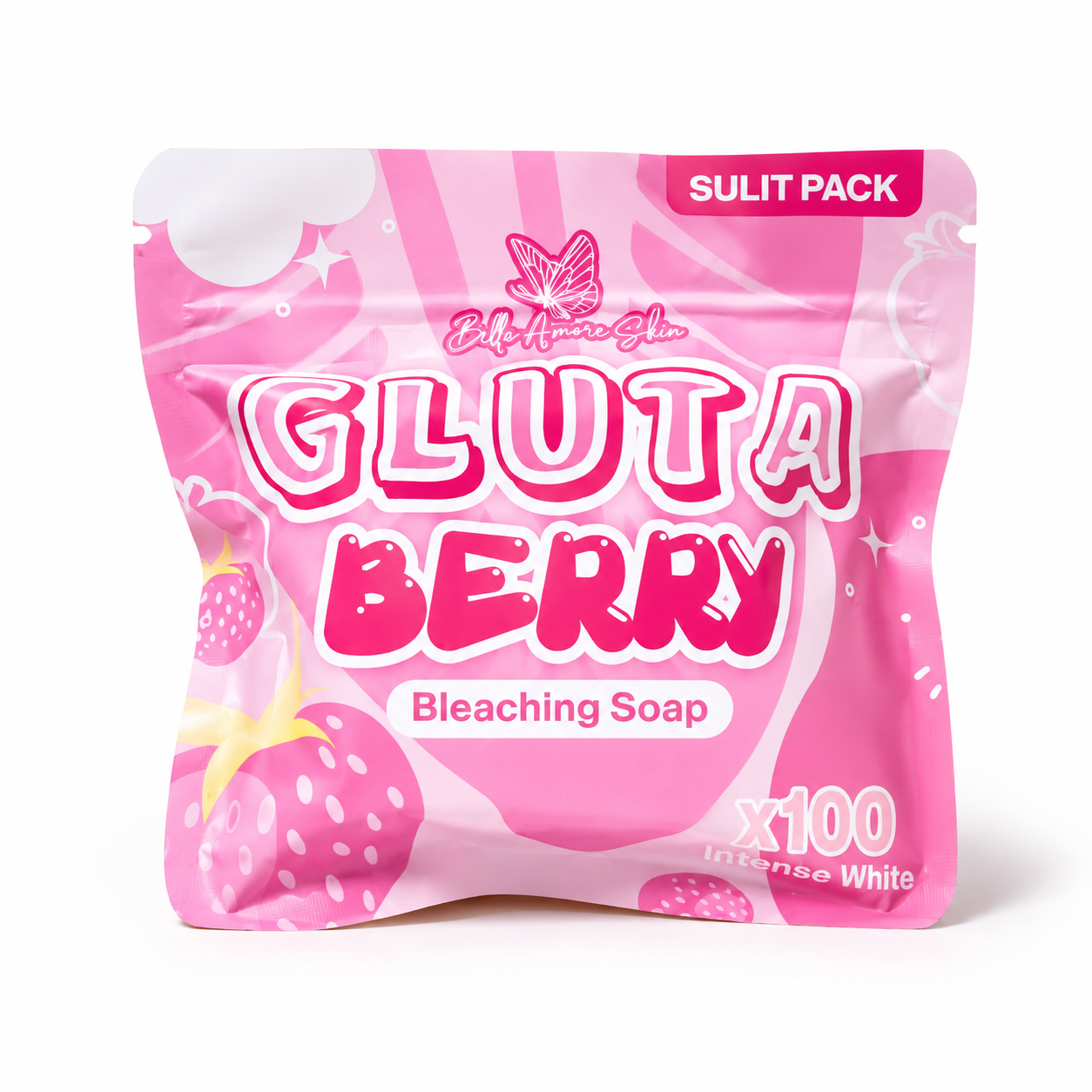 Bella Amore Skin Gluta Berry Radiance Soap 50g or 135g