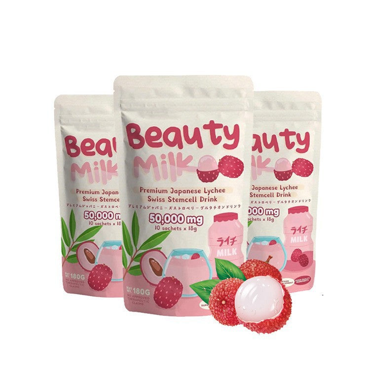 Strawberry Cantaloupe Lychee Beauty Milk Powder