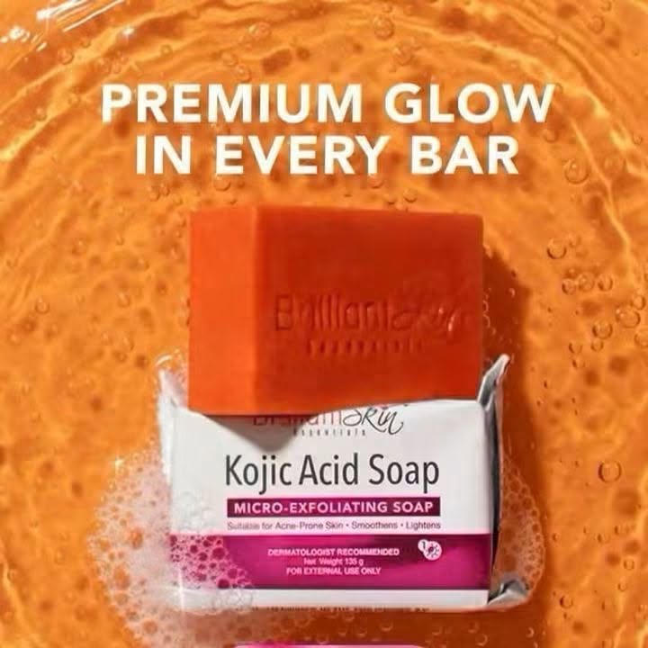 2x Brilliant Skin Essentials Kojisäureseife je 135g