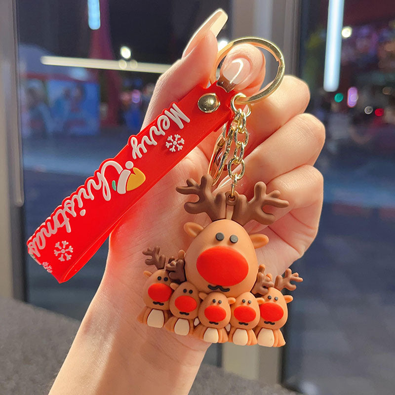 Christmas Keychain Bag Accessory