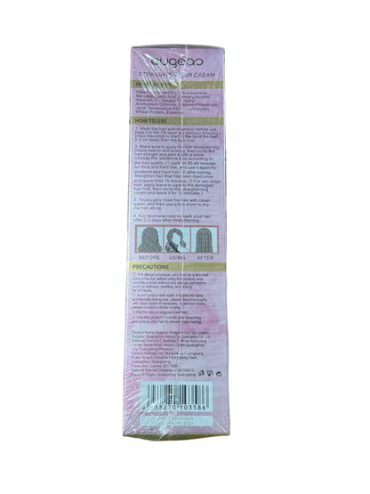 AUGEAS STRAIGHTEN HAIR CREAM SO EASY HAIR CREAM TO USE GENTLE AND AITI-DAMAGE SHINY AND SMOOTH 180ML-Debsline.co