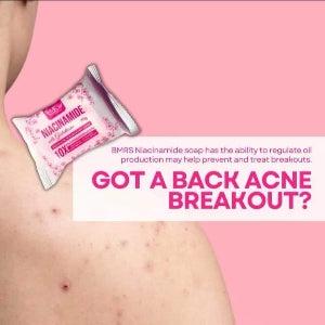 BMRS Niacinamide with Glutathione Brightening Soap 70g debsline.co