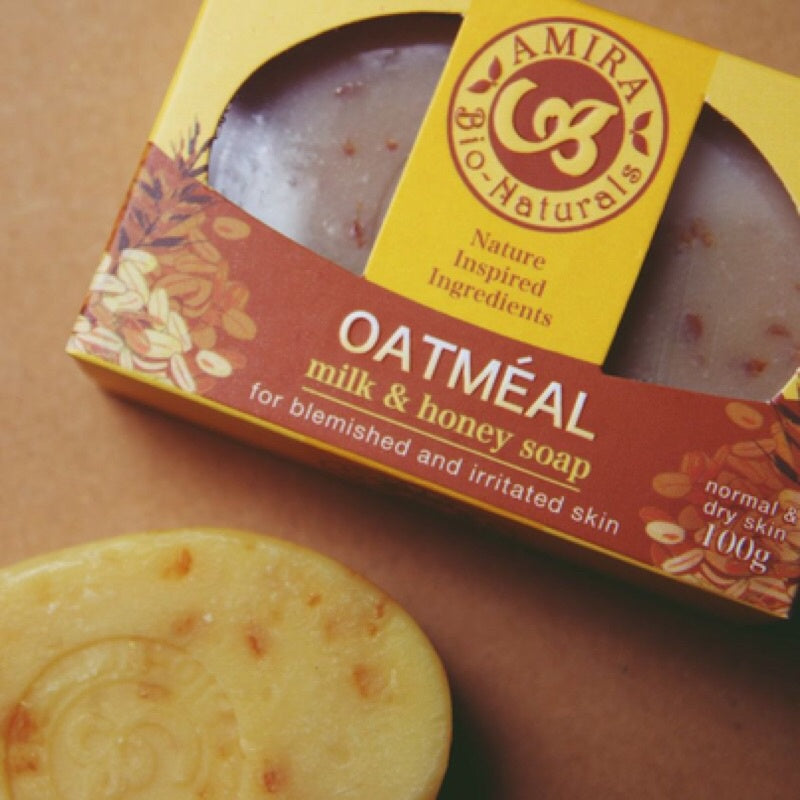 AMIRA Oatmeal Milk Honey Soap 100g
